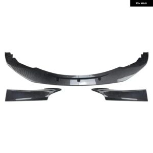 BMW フロントバンパー リップ スポイラー スプリッター フォグランプ チューニング ディフューザー 1シリーズ F20 F21 120D 120I M135I Mパック PRE-LCI - carbon look AB