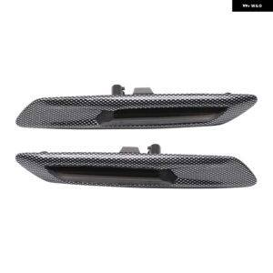 BMW 2個 LED ウィンカーライト 5シリーズ F10 F11 LED サイドマーカーランプ 528I 528IX 535I 535IX 550I 550IX 2011-2013 - 3D Carbon