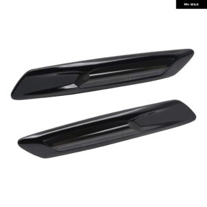 BMW 2個 LED ウィンカーライト 5シリーズ F10 F11 LED サイドマーカーランプ 528I 528IX 535I 535IX 550I 550IX 2011-2013 - Black