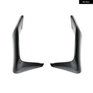 BMW MP スタイル フロントバンパー スプリッターリップフォグ ディフューザー ランプカバー カナード 3シリーズ 4シリーズ M3 M4 F80 F81 F82 F83 2014-2020 - Carbon Look A