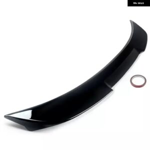 BMW E60 520I 530I 535I 540I 550I M5 2004-2010 M4 スタイル リア スポイラー キャップリア トランク ルーフ ブーツ リップ スポイラー ウイング - Glossy Black