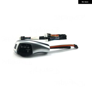BMW 3 年 LED ギア シフト ノブ自動ギアシフター レバー ハンドル交換 1シリーズ E81 E82 E87 E88 2004-2011 - Silver