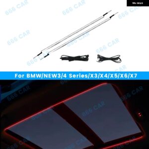 BMW LED スピーカー カバー ランプ G30 5シリーズ 11色 車 RGB ツイーターミッドレンジ HIFI 音楽 ステレオ ホーン アンビエントライト 装飾 - Front Door LED Cover