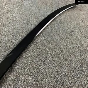 BMW F30 F35 3シリーズ セダン F80 M3 2012-2019 M3 スタイル リア ウイング スポイラー リップ スポイラー ウイング 黒 ABS テール ウイング - Glossy Black