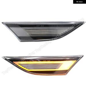 ポルシェ 2個 LED サイド マーカーライト 991 カレラ S 4 4S GTS タルガターボ 981 718 ボクスターケイマン LED ウィ - No Dynamic Amber