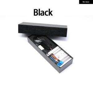 BMW 車 LED ハンドル ギア シフト ノブレバー スティックヘッド交換 1シリーズ E81 E82 E87 E88 1メートル 2004-2011 アクセサリー - black