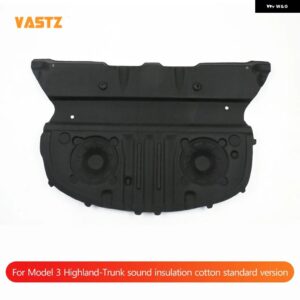 テスラ 2024 2025 バージョン モデル3 ハイランドリア トランク 防音キット トランク エンジン ノイズ低減キット トランク アクセサリ - Standard Model