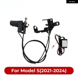 テスラ フロントスペア ボックス 電気錠ソフトクロージング モデル3 Y XS 2021-2024 自動吸着簡単インストール - 2021-2024 Model S