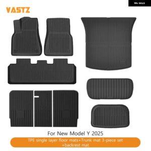 テスラ フロアマット モデルY 2025 ジュニパーモデルY ハイランド トランク マットダブルメネスライナー左 右ハンドル インテリア
