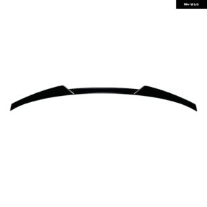 BMW リア スポイラー ミッド トランク リップテールルーフ ミドルテールゲート ウイング 5シリーズ F11 520I 528I 535I 535D 550I ツーリング 2011-2017 - Gloss Black A