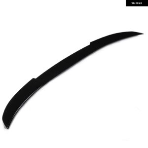 BMW リア トランク スポイラー F36 4シリーズ 4 ドアグランクーペ M4 スタイル 420I 428I 435I 2014-2020 ルーフ ウイング カーボンルック - Gloss Black