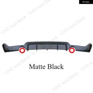 BMW F32 F33 F36 M テック 420I 428I 435I 440I 2012-2020 スプリッターリアバンパー ディフューザー リップカーボンルック ブーツ スポイラー プレート - Matte Black 2 Single