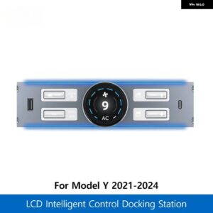 テスラ モデルY 3 センター コントロール 拡張ドック ステーション LCD インテリジェント物理 ボタン ノブ モデルY 3 2021-202 - For Y 2021-2024