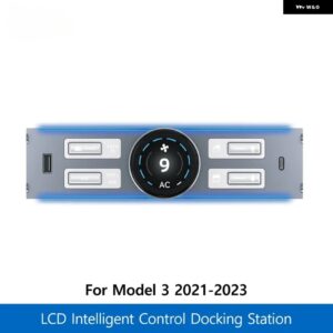 テスラ モデルY 3 センター コントロール 拡張ドック ステーション LCD インテリジェント物理 ボタン ノブ モデルY 3 2021-202 - For 3 2021-2023