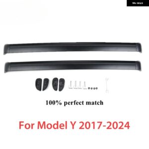 テスラ モデルY 17-24 3 21-24 アルミ輸送ツールルーフ クロスバールーフ トップ キャリア 貨物 キャリア ラック - For Model Y