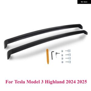 テスラ VASTU モデル3 2021-2025 ハイランドアルミクロスバー屋上 キャリア 貨物 キャリア 75 キロ荷重ルーフ ラックアクセサリ - for Model 3 Highland