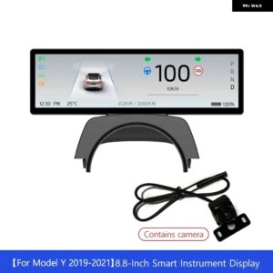 テスラ ダッシュボード ヘッドアップ ディスプレイ 8.8インチ超薄型スクリーン モデル3 2017-2025 モデルY 2019-2024 フロ - MY 2019-2021