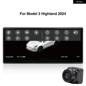 テスラ モデル3 ハイランド Y HUD ドライバーフロントスピードメーター スクリーンヘッドアップハイ ディスプレイ エアベント パネル カメラ - HIGHLAND and C
