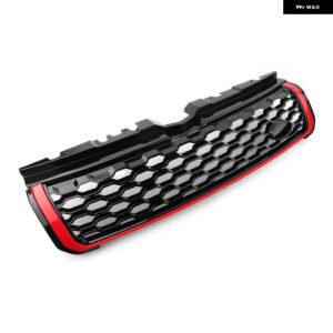 ランドローバー フロントバンパー グリル センター スタイリング アッパー グリル レンジローバー イヴォーク 2010-16 17 2018 - Red
