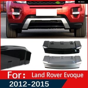 ランドローバー レンジローバー イヴォーク 2010-15 フロントバンパー 牽引フックカバー 牽引アイガードボード - Silver