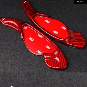 ランドローバー ステアリングホイール シフト パドルギア 延長 シフター イヴォーク/ディスカバリー/ レンジローバー スポーツ/ディスカバリースポーツ - Red
