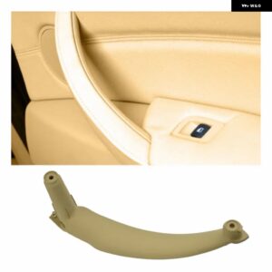 BMW 左右サイド自動インナー インテリア アームレスト ドア パネル ハンドルプル トリム カバー E70 X5 SAV 2007-2013 - Passenger Black 3Pcs