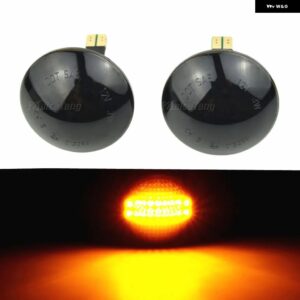 ランドローバー ダイナミック LED ウインカー サイド マーカー ライト レンジローバー L322 2002-2012 リピーター シーケンシャル フラッシャー ウインカー - Dynamic Smoked