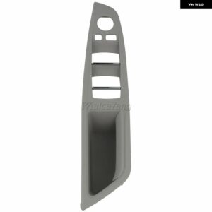 BMW カーアクセサリー ABS 自動インナー ドアハンドル パネル プル トリム カバー 5シリーズ F10 F11 520D 530D 535I 550I 51417225857 - GRAY