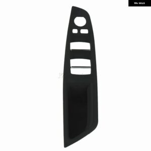BMW カーアクセサリー ABS 自動インナー ドアハンドル パネル プル トリム カバー 5シリーズ F10 F11 520D 530D 535I 550I 51417225857 - black