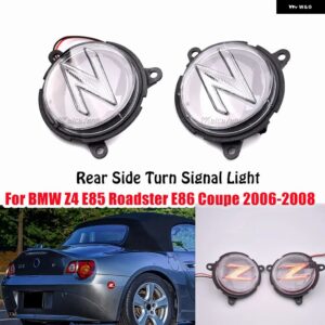 BMW 2個 LED リアサイド マーカーライト Z4 E85 ロードスター 2003-2008 E86 クーペ 2006-2008 ウィンカー ウインカーランプ - Crystal