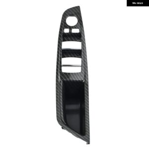 BMW 7個 カーボン インテリア ドアプルハンドル 5シリーズ F10 F18 2011 2012 - 2014-16 RHD LHD インテリア ハンドル - Right Carbon