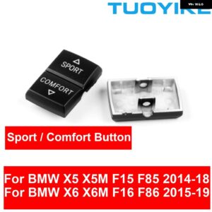 BMW インテリア コンソール スポーツコンフォートスイッチ ボタン ESP 滑り止めレーダーセンサー トリム カバー X5 X6 X5M X6M F15 F16 F85 F86 - Sport Comfort Button