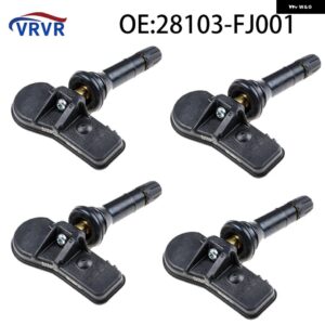 スバル 28103-FJ001 28103FJ001 433MHZ TPMS タイヤエア圧センサー 2014-16 XV - 4pcs