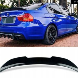 BMW E60 リア スポイラー PSM スタイル セダン 4ドア 520I 523I 525I 530I 535I 540I 545I 550I M5 2004-2010 アクセサリー 外装 パーツ - Unpainted