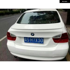 BMW E90 スポイラー E90 M3 320I 320LI 325LI 328I スポイラー 2005-2011 モデル ABS プラスチック テール翼未塗装プライマーカラー - Unpainted