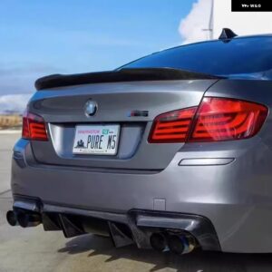 BMW テール翼固定風 スポイラー リア ウイング 自動装飾アクセサリー 5シリーズ F10 2011-2017 520I 525I M5 - PSM- Unpainted