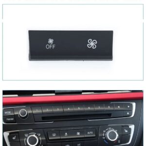 BMW AC 風量 エアコン ボタン カバー 1/2/3シリーズ X1 E84 E90 E91 E92 F20 F30 F35 X3 X4 F25 F26 X5 X6 E70 E71 - F30 2013-2018