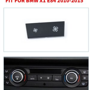 BMW AC 風量 エアコン ボタン カバー 1/2/3シリーズ X1 E84 E90 E91 E92 F20 F30 F35 X3 X4 F25 F26 X5 X6 E70 E71 - X1 2010-2015