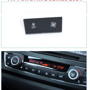 BMW AC 風量 エアコン ボタン カバー 1/2/3シリーズ X1 E84 E90 E91 E92 F20 F30 F35 X3 X4 F25 F26 X5 X6 E70 E71 - 2-series 2014