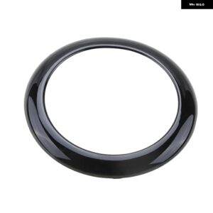 BMW 1シリーズ F20 F21 2011-2019 ロゴ フレーム トリム ステッカー リアバッジリングカバー エンブレム車 外装 部品 - Glossy Black