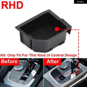 BMW 車内中央 ギア シフト 収納 ボックス トリム 2 / 3 / 4シリーズ X3 X4 X5 X6 X7 Z4 F40 G20 G26 G01 G02 G05 G06 G07 G29 - RHD Storage Box 1PCS