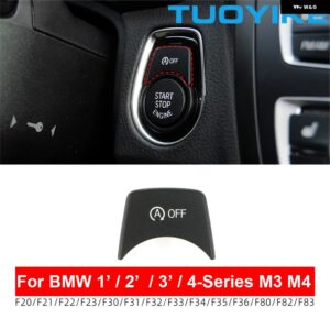 BMW スタートストップ エンジン オフ ボタン スイッチカバー F20 F22 F30 F32 F34 F36 M3 M4 F80 F83 F10 F07 F06 F12 F13 F01 F02 を交換 - F20 1PCS