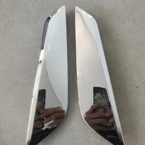 BMW 51747439013 51747439014 アクセサリーフロントフェンダー トリム エアベント アウトレット カバー G30 G31 G38 5シリーズ 2017-2023 - Electroplating color