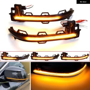 BMW LED ダイナミックウィンカー ライト流水ウインカーフラッシュライト X3 X4 X5 X6 F25 LCI F26 F15 F16 2014 2015 2016-2018 - Dynamic Yellow
