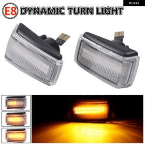 ボルボ V40 V70 S40 850 240 740 C70 940 S70 S90 960 ダイナミック LED サイドマーカー信号灯 VO2570101 9133609 スタイリング - Dynamic Crystal