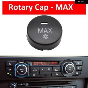 BMW ダッシュボード エアコン AC キー ボタン ロータリーノブキャップリペアキット 1 3 X1 X3 E81 E82 E87 E88 E90 E91 E92 E93 E84 F25 - Rotary Button MAX