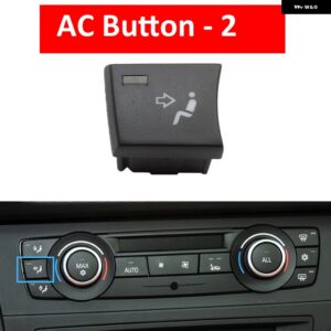 BMW ダッシュボード エアコン AC キー ボタン ロータリーノブキャップリペアキット 1 3 X1 X3 E81 E82 E87 E88 E90 E91 E92 E93 E84 F25 - AC Button 2