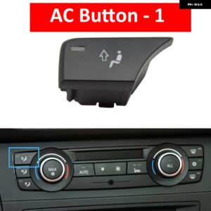 BMW ダッシュボード エアコン AC キー ボタン ロータリーノブキャップリペアキット 1 3 X1 X3 E81 E82 E87 E88 E90 E91 E92 E93 E84 F25 - AC Button 1