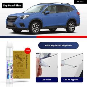 スバル ペイントペン用品 カスタム アクセサリー ペイントスクラッチ修復 スクラッチリムーバー ペイントリペアセット フォレスター - Sky Pearl Blue