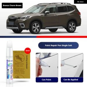 スバル ペイントペン用品 カスタム アクセサリー ペイントスクラッチ修復 スクラッチリムーバー ペイントリペアセット フォレスター - Bronze Charm Brown